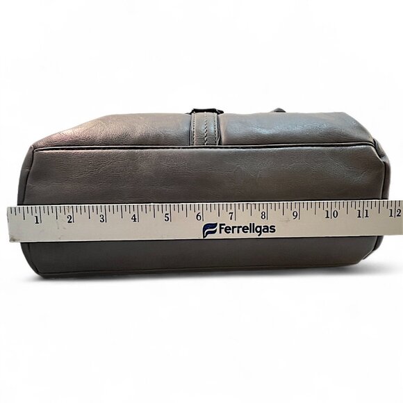 Rosetti Midtown Shoulder Bag Gray 2 Handles 11.5 Drop 11" x 8.5" - Picture 13 of 13